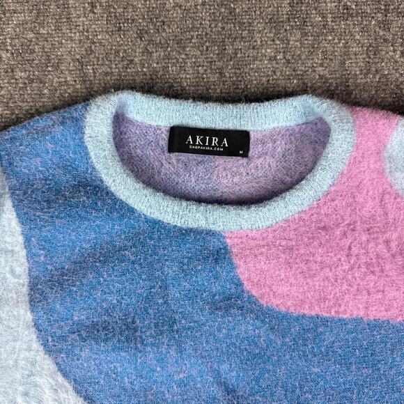 Pink and blue blouse akira - Picture 2 of 4